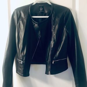 NWOT Zara Leather Jacket